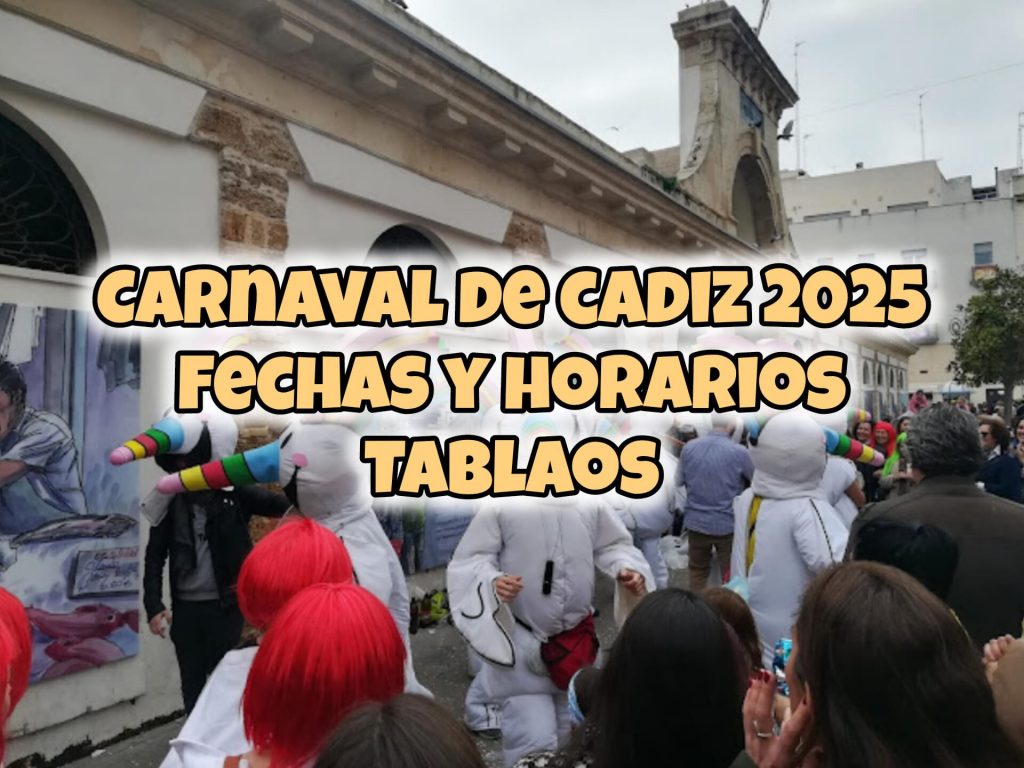 carnaval de cadiz 2025 tablaos