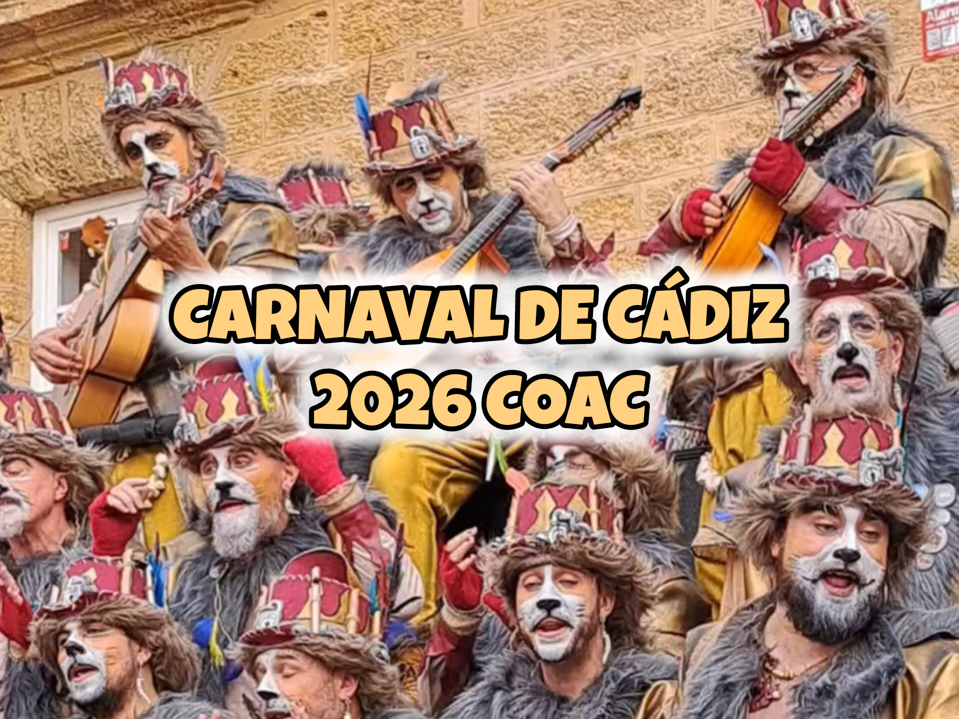 carnaval de cadiz coac 2026